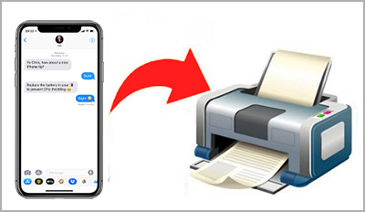 Four Easy Ways to Print iMessages from iPhone iPhone to PC Transfer