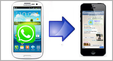 whatsapp transfer from android to iphone free